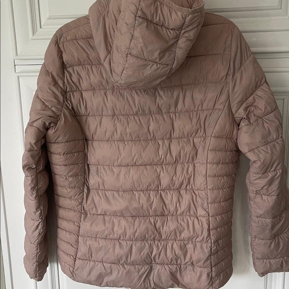 Calvin Klein quilted puffer jacket dusty rose size Large - Picture 3 of 13